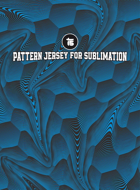 Jersey estampado de fondo para sublimación