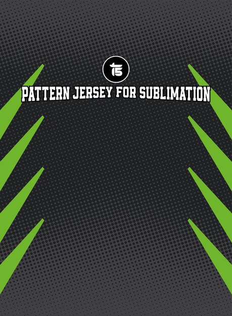Jersey estampado de fondo para sublimación