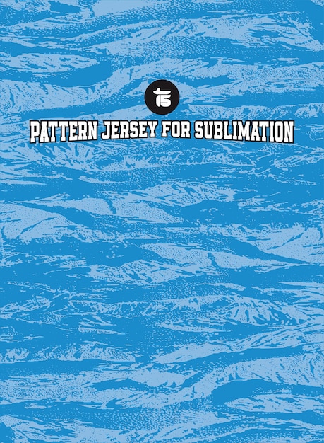 Jersey estampado de fondo para sublimación
