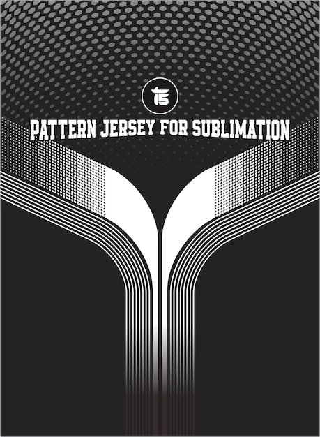 Jersey estampado de fondo para sublimación