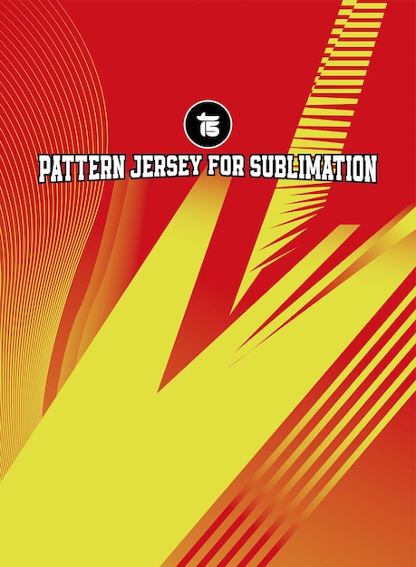 Jersey estampado de fondo para sublimación