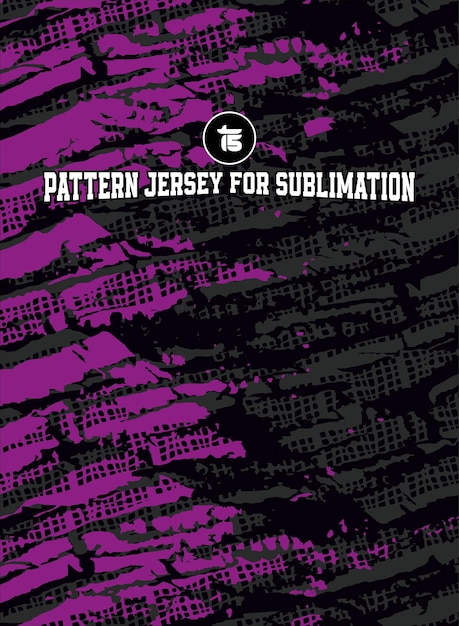 Jersey estampado de fondo para sublimación