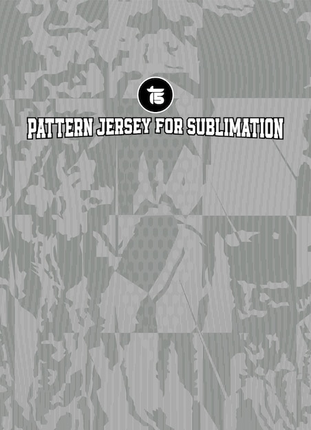 Jersey estampado de fondo para sublimación