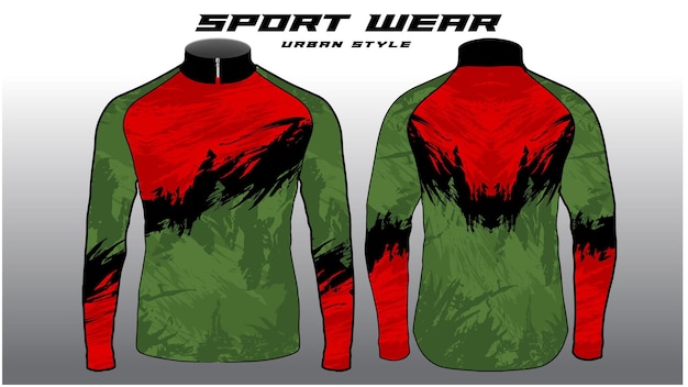 Jersey motocross diseño deportivo digital