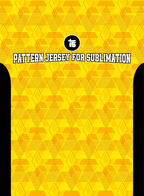 jersey de patrón de fondo para la sublimación