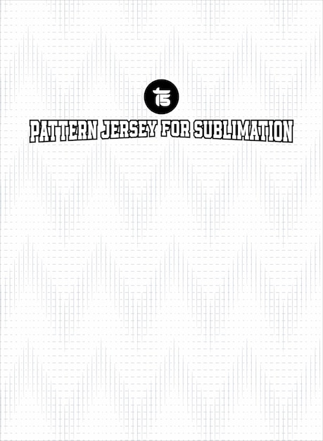 jersey de patrón de fondo para la sublimación