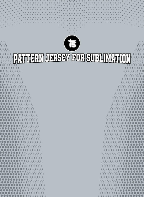 jersey de patrón de fondo para la sublimación