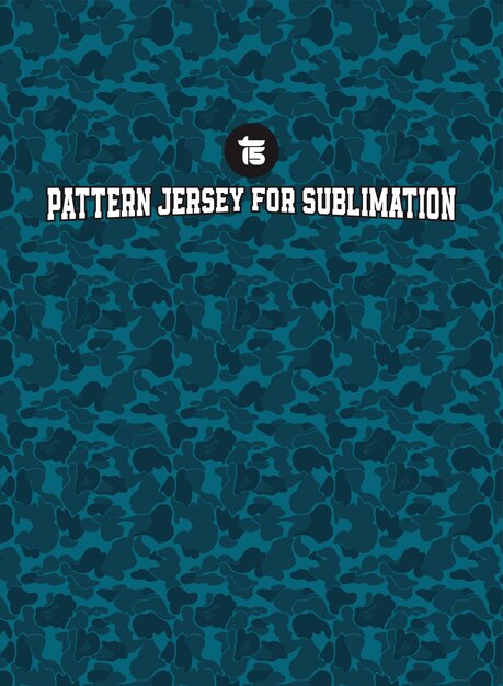 jersey de patrón de fondo para la sublimación