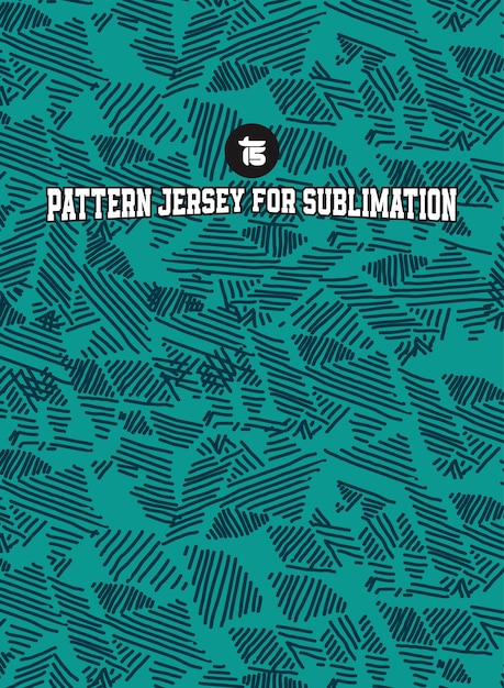 jersey de patrón de fondo para la sublimación