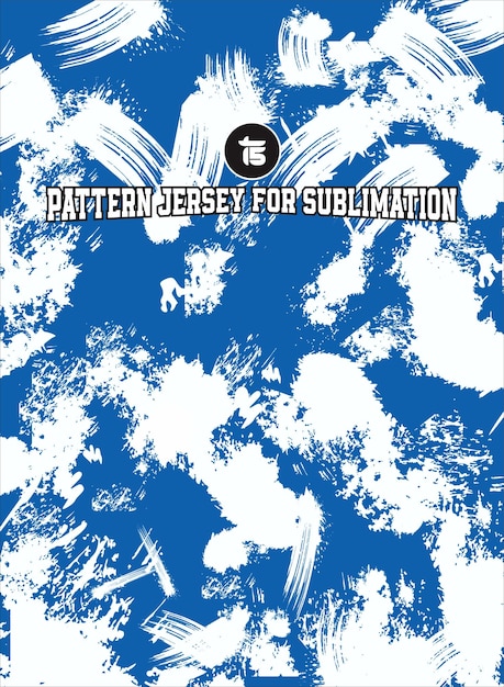 jersey de patrón de fondo para la sublimación