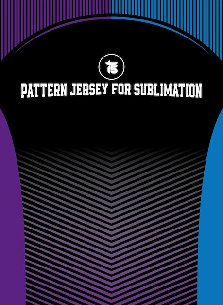 jersey de patrón de fondo para la sublimación