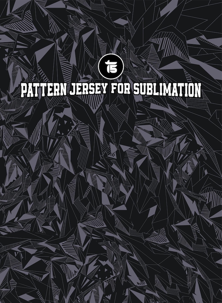 Vector jersey de patrón de fondo para la sublimación