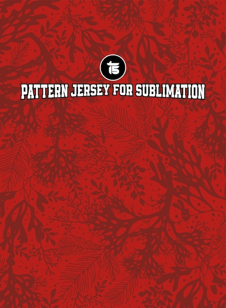 jersey de patrón de fondo para la sublimación