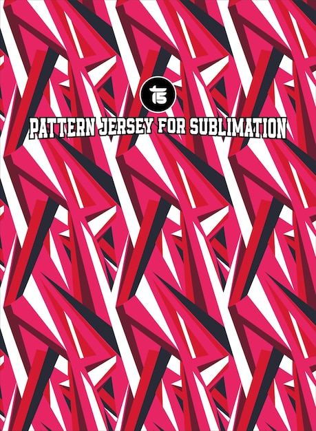 jersey de patrón para la sublimación