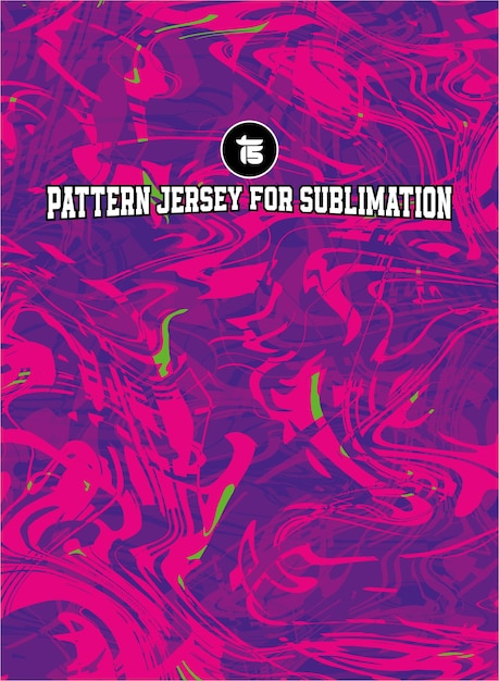 jersey de patrón para la sublimación