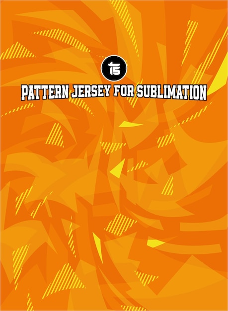 jersey de patrón para la sublimación