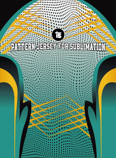 jersey de patrón para la sublimación