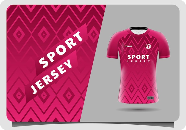 Vector jersey plantilla deporte universal diseño