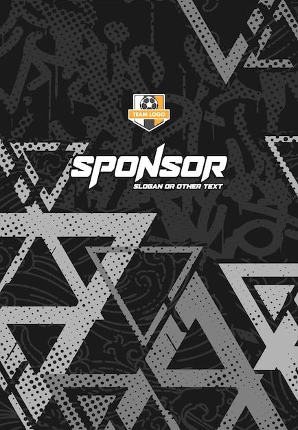 Jersey sport pattern design ready to print for sublimation