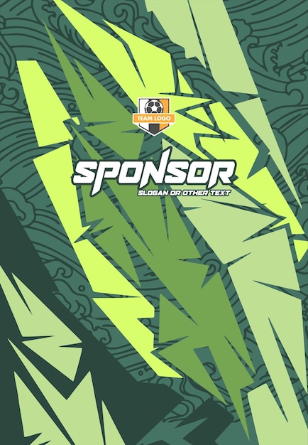 Jersey sport pattern design ready to print for sublimation