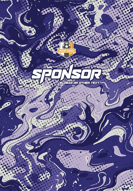 Jersey sport pattern design ready to print for sublimation