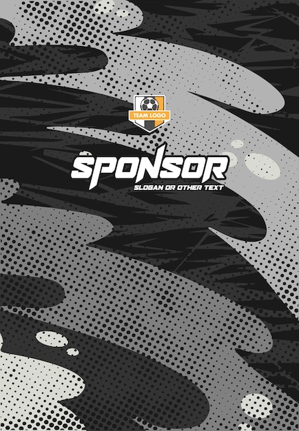 Jersey sport pattern design ready to print for sublimation