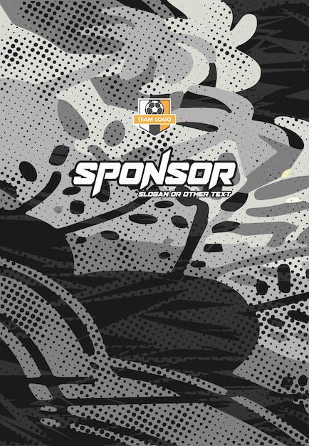 Jersey sport pattern design ready to print for sublimation