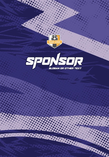 Jersey sport pattern design ready to print for sublimation