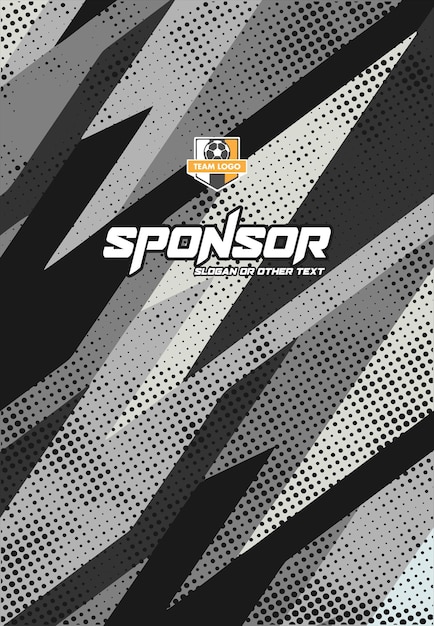 Jersey sport pattern design ready to print for sublimation