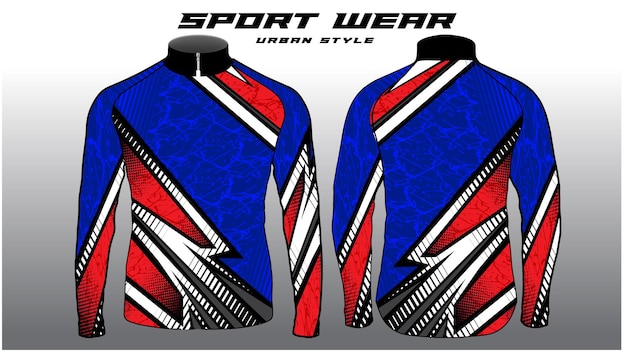 Jersey vector digital de motocross