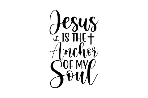 Jesús es el ancla de mi alma