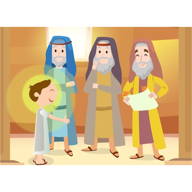Jesús en el templo