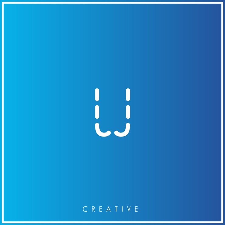 Vector jj creative último diseño de logotipo premium vector creative logo vector ilustración letras del logotipo logotipo
