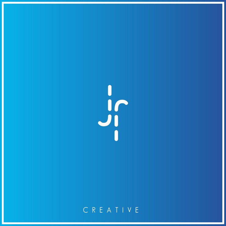 JJ Creative último diseño de logotipo Premium Vector Creative Logo Vector Ilustración letras del logotipo Logotipo