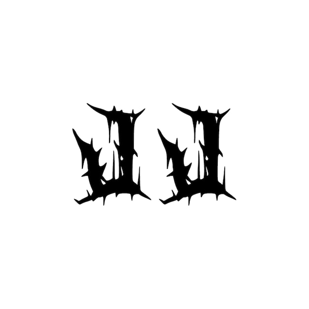 JJ monograma logo diseño carta texto nombre símbolo monocromo logotipo alfabeto carácter simple logo