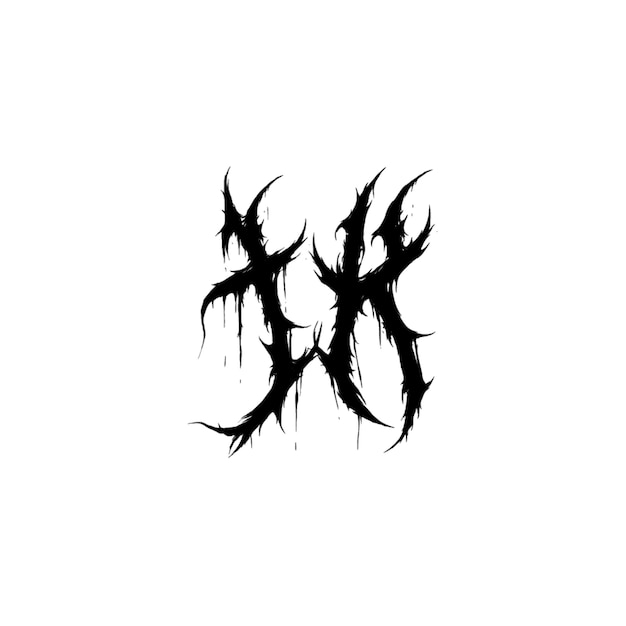 JK monograma logo diseño carta texto nombre símbolo monocromo logotipo alfabeto carácter simple logo