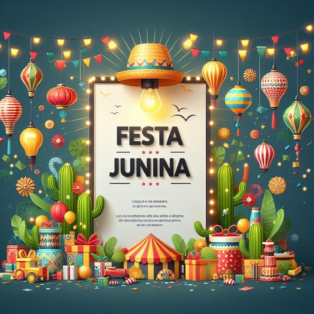So joo festa junina tradición brasileña festival de junio celebración del país cultura brasileña