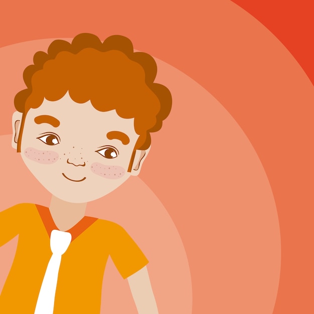 Joven, caricatura