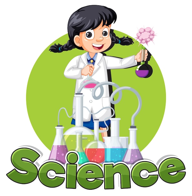 Joven científico en el laboratorio
