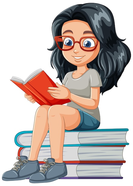 Una joven disfruta de un buen libro