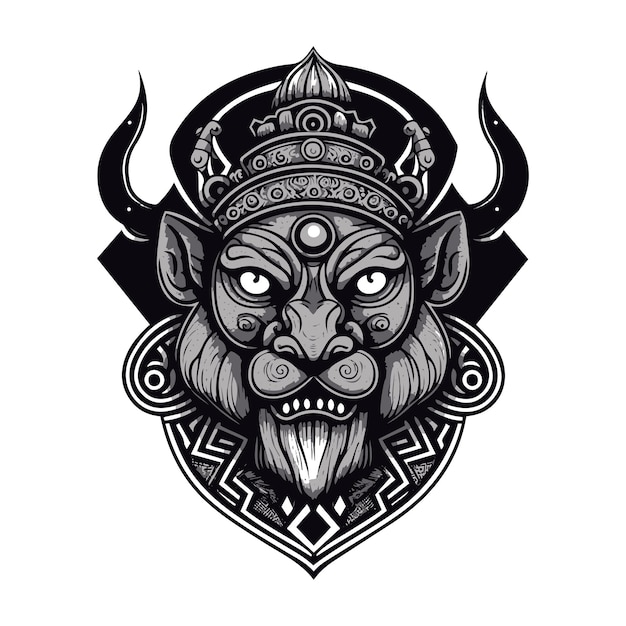 El joven rey león barong