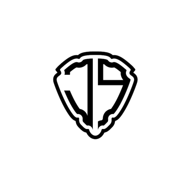 JQ monograma diseño del logotipo letra texto nombre símbolo monocromo logotipo alfabeto carácter logotipo simple