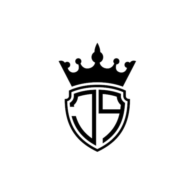 JQ monograma diseño del logotipo letra texto nombre símbolo monocromo logotipo alfabeto carácter logotipo simple