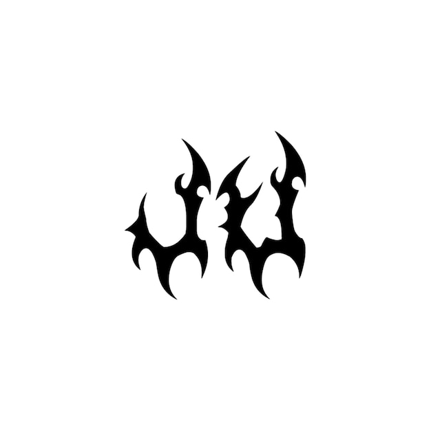 JU monograma logotipo diseño carta texto nombre símbolo monocromo logotipo alfabeto carácter simple logotipo