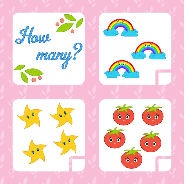 Juego de contar para niños
