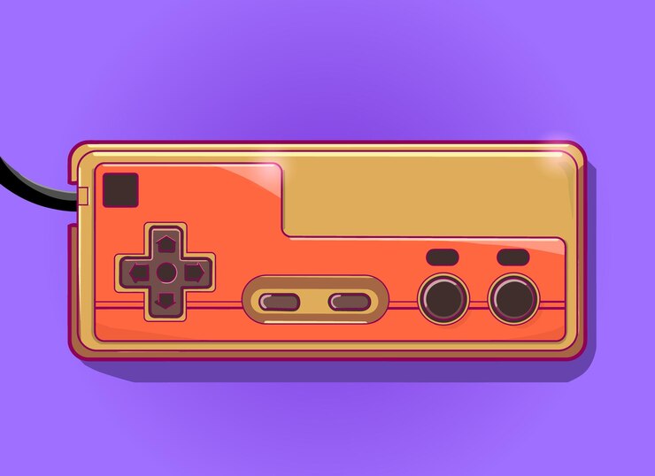 Vector juego de controlador