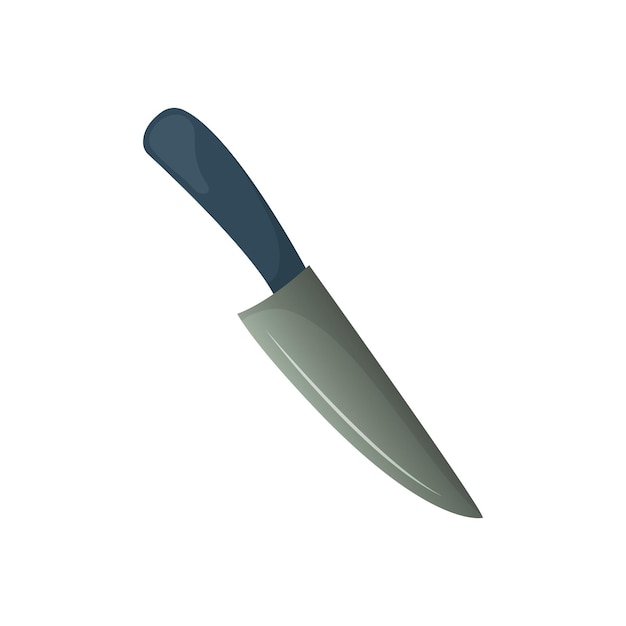 Vector juego de cuchillos de cocina colección de cuchillos para diferentes propósitos ilustración vectorial dibujos animados