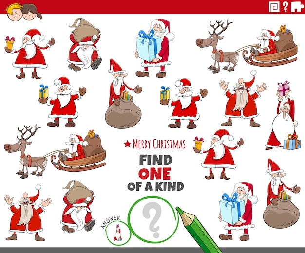 Juego educativo temático navideño