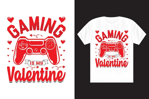 el juego es mi camiseta de San Valentín