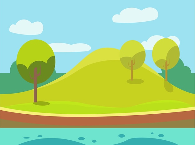 Juego de fondo Vector ilustración perfecta en estilo moderno para diferentes usos